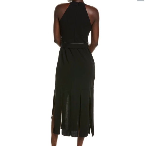 NWT MAISON TARA WOMEN'S HALTER NECK BELTED DRESS SIZE 12 - Picture 5 of 8